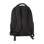 Mochila para portátil de poliéster com bolso frontal 15'' Stanford cor preto primeira vista