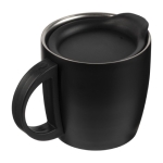 Caneca térmica personalizada pega e base antiderrapante 350ml Antislip cor preto décima vista