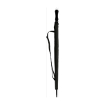 Guarda-chuva manual com tiracolo cor preto primeira vista