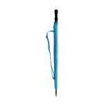 Guarda-chuva manual com tiracolo cor azul-claro primeira vista