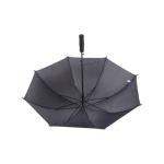 Guarda-chuva de 8 painéis em poliéster 170T cor preto quarta vista
