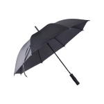 Guarda-chuva de 8 painéis em poliéster 170T cor preto sexta vista