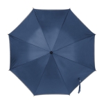 Guarda-chuva de 8 painéis de nylon 190T cor azul-escuro primeira vista