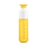 Garrafa reutilizável personalizada colorida Dopper 450ml Original cor amarelo primeira vista