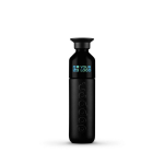 Garrafa térmica pequena eco elegante 350ml Dopper Blazing Black Insulated cor preto vista principal