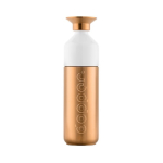 Garrafa personalizada versátil de alumínio 800ml Dopper Steel cor bronze primeira vista