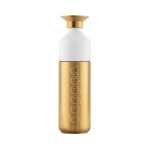 Garrafa personalizada versátil de alumínio 800ml Dopper Steel cor dourado primeira vista