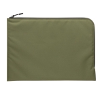 Elegante bolsa minimalista para PC poliéster reciclado 15,6'' Impact cor verde militar segunda vista