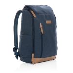 Mochila para portátil de 15'' de material reciclado Getaway cor azul