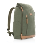 Mochila para portátil de 15'' de material reciclado Getaway cor verde sétima vista