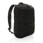 Mochila para levar o portátil de 15,6'' de poliéster reciclado Daypack cor preto sétima vista