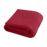 Toalha de mão colorida de algodão de 30x50cm e 450 g/m2 Soft Guest cor vermelho