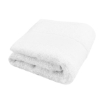 Toalha de mão colorida de algodão de 30x50cm e 450 g/m2 Soft Guest cor branco