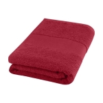 Toalha de mão de 50x100cm de algodão de 450 g/m2 Soft Hand cor vermelho