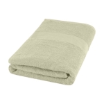 Toalha personalizada de 70x140cm de algodão de 450 g/m2 Soft Bath cor cinzento-claro