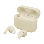 Auriculares com emparelhamento automático cor branco-sujo