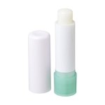 Protetor Labial Bicolor Beauty cor verde menta