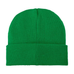 Gorro publicitário com patch para imprimir Gorro Elevate Boreas cor verde segunda vista traseira