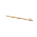 Escova de dentes de bambu cor natural segunda vista