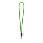 Lanyard tubular com entrega de 4 a 6 dias cor verde