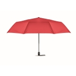 Guarda-chuva dobrável anti-vento com sistema automático ø119 Protect cor vermelho