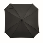 Guarda-chuva quadrado fibra de vidro resistente ao vento ø116 Square cor preto sétima vista