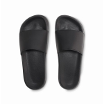 Chinelos antideslizantes e tiras largas tamanho 3637 Slippers cor preto segunda vista