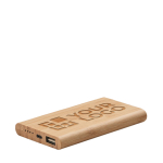 Powerbank com capa de bambu e Powercard Bamboo Plus de 4.000 mAh vista principal