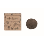 Sementes de flores silvestres com caixa Kit Sementes Wild Flower cor bege quarta vista