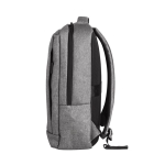 Mochila de poliéster 300D para PC com correia para trolley 15,6'' cor cinzento quarta vista