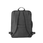 Mochila de poliéster 600D para PC, com dois modos de transporte 15,6'' cor cinzento-escuro segunda vista