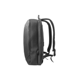 Mochila de poliéster 600D para PC, com dois modos de transporte 15,6'' cor cinzento-escuro quarta vista