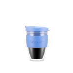 Copo de viagem com tampa de 250ml Takeaway Joycup cor azul-claro primeira vista