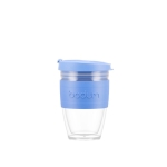 Copo de viagem com tampa de 250ml Takeaway Joycup cor azul-claro