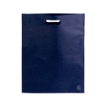 Saco de non-woven rpET de 70 g/m² cor azul-marinho primeira vista