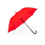 Guarda-chuva automático de oito painéis XL com cabo curvo ø130 Poppins cor vermelho segunda vista