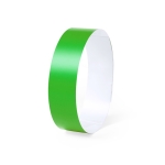 Pulseiras coloridas irrompíveis para eventos cor verde primeira vista