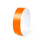 Pulseiras coloridas irrompíveis para eventos cor cor-de-laranja primeira vista