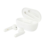 Auriculares sem fios antibacterianos cor branco