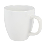 Caneca de cerâmica com acabamento brilhante de 430ml Cappuccino cor branco