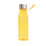 Garrafa desportiva de tritan com tira para pendurar 600ml Sporty Strap cor amarelo