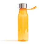 Garrafa desportiva de tritan com tira para pendurar 600ml Sporty Strap cor cor-de-laranja