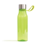 Garrafa desportiva de tritan com tira para pendurar 600ml Sporty Strap cor verde-lima