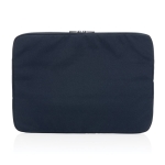 Bolsa para portátil personalizada poliéster reciclado 15,6'' EcoTrace cor azul-marinho segunda vista