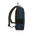 Mochila versátil com USB, RFID e bolso para PC de 15,6'' EcoLifestyle cor azul-marinho sétima vista