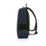 Mochila versátil com USB, RFID e bolso para PC de 15,6'' EcoLifestyle cor azul-marinho oitava vista