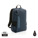 Mochila versátil com USB, RFID e bolso para PC de 15,6'' EcoLifestyle cor azul-marinho