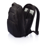 Mochila para portátil de 15,6″ em poliéster cor preto quinta vista