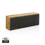 Coluna sem fios retangulares de bambu Bluetooth Luxury 10 W cor madeira