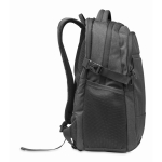 Mochila de rPET para portátil com vários bolsos acolchoados 15'' cor preto